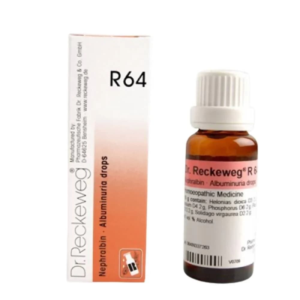 Dr. Reckeweg R64 Albuminuria Drop 22 ml Main Image