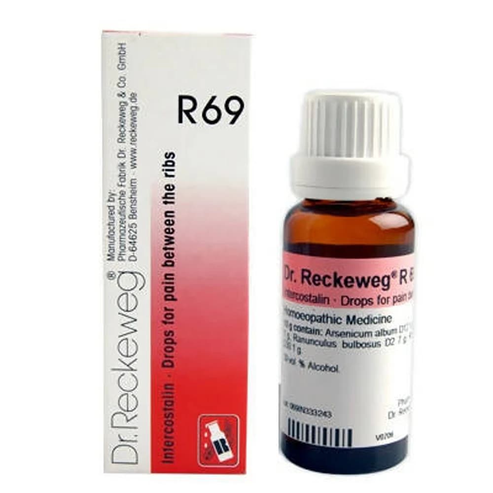 Dr. Reckeweg R69 for Pain Between The Ribs Drop 22 ml Main Image