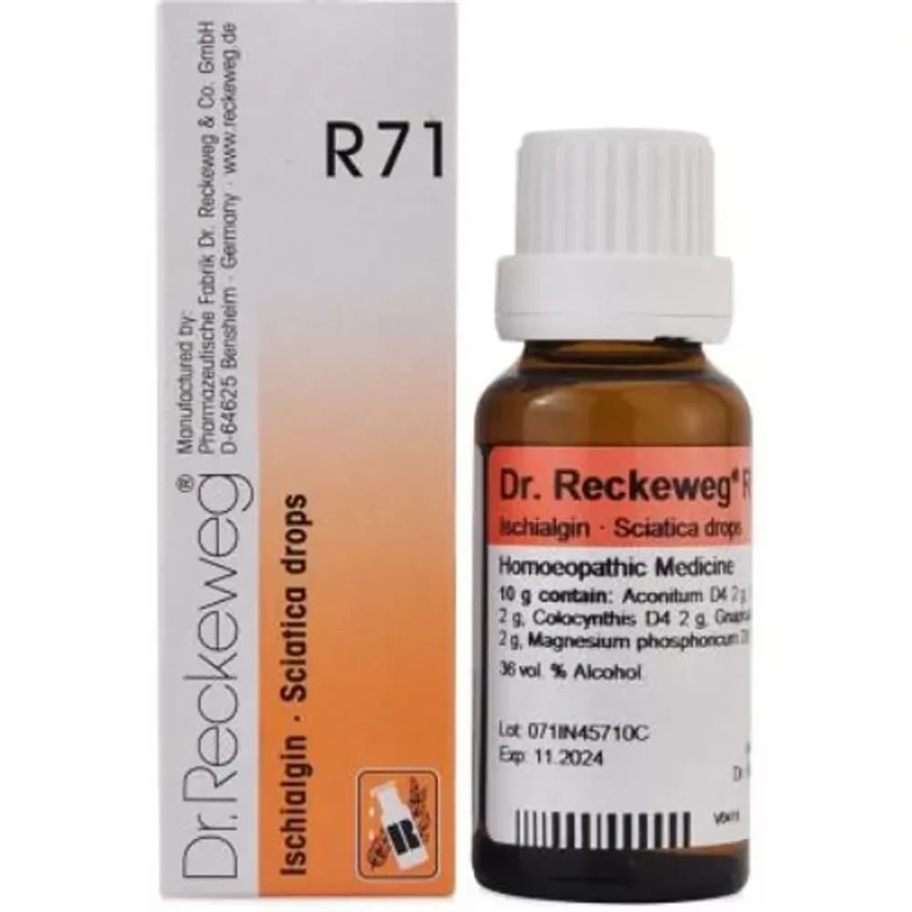Dr. Reckeweg R71 Ischialgin- Sciatica Drop 22 ml Main Image