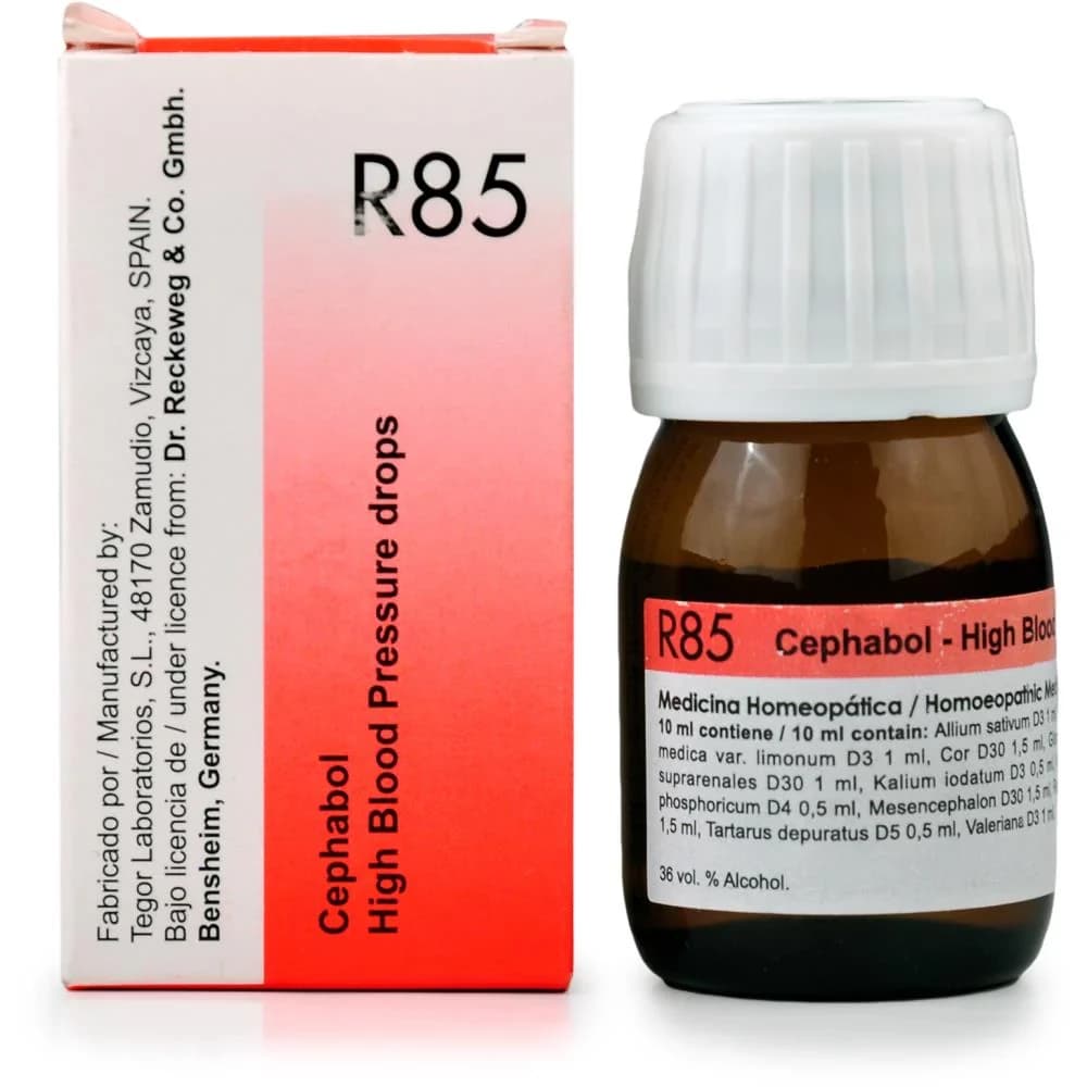 Dr. Reckeweg R85 Cephabol High Blood Pressure Drop 30 ml Main Image