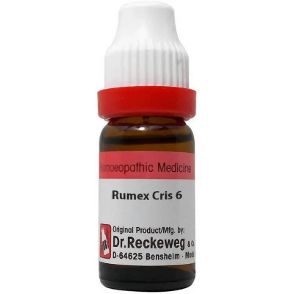 Dr. Reckeweg Rumex Cris Dilution 11 ml 6 CH Main Image