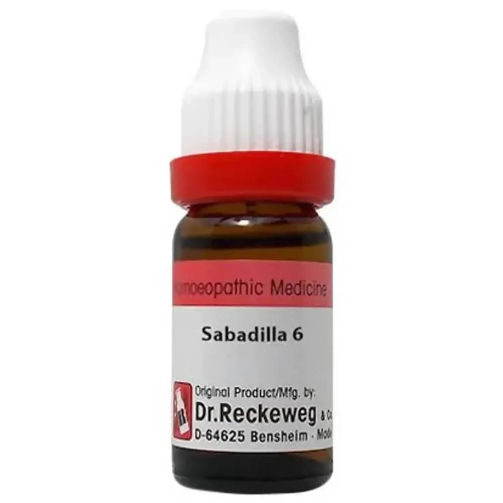 Dr. Reckeweg Sabadilla Dilution 11 ml 6 CH Main Image