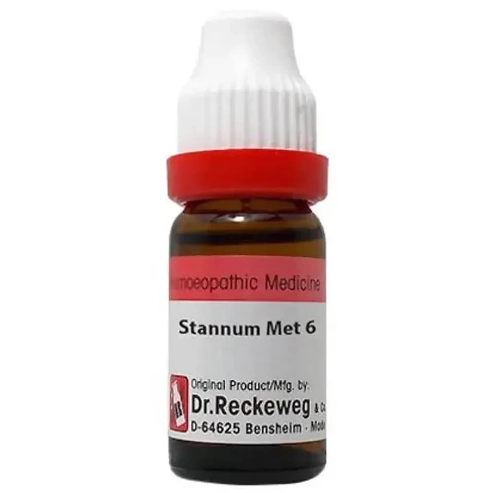 Dr. Reckeweg Stannum Metallicum Dilution 11 ml 6 CH Main Image