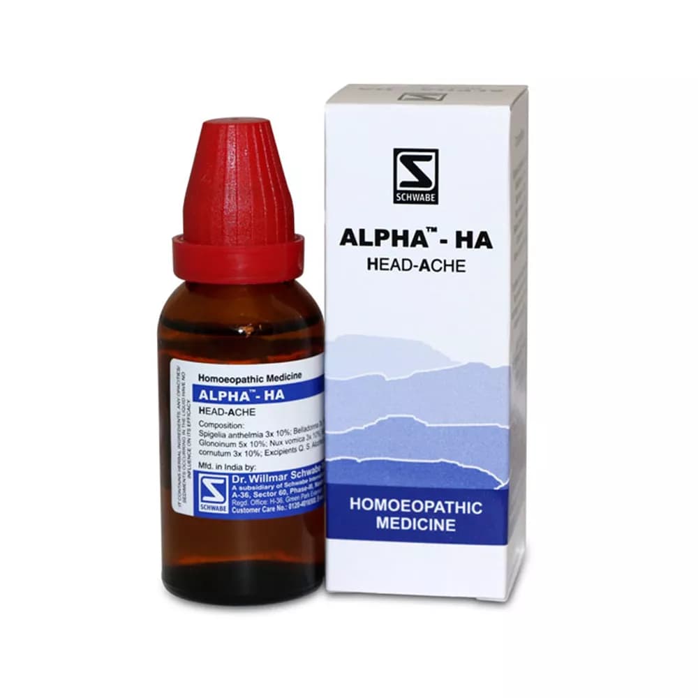 Dr. Willmar Schwabe Alpha - Headache Tonic 30 ml Main Image