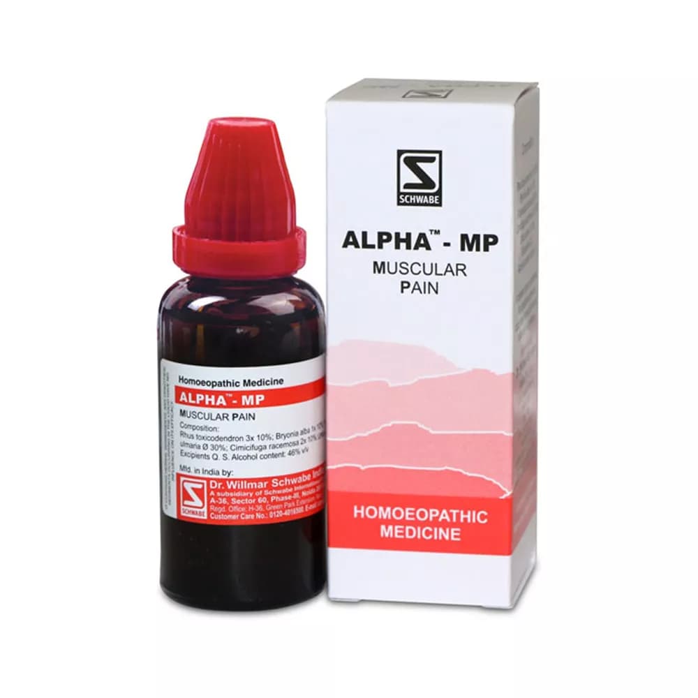 Dr. Willmar Schwabe Alpha - Muscular Pain 30 ml Main Image