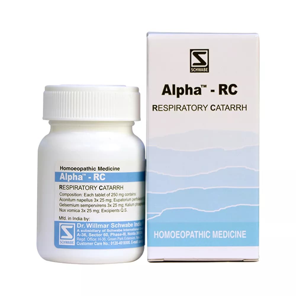 Dr Willmar Schwabe Alpha-RC Tablet 20 g Main Image