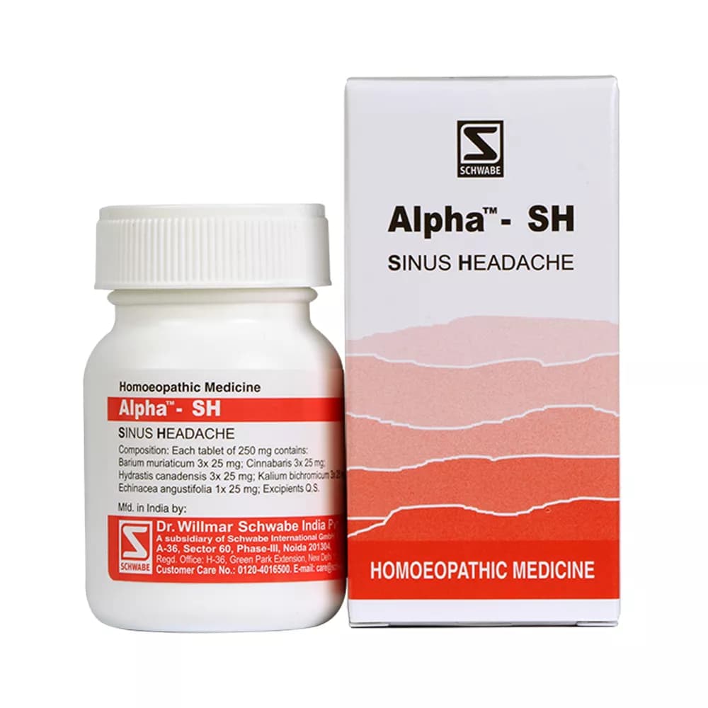 Dr Willmar Schwabe Alpha SH Tablets 20 g Main Image