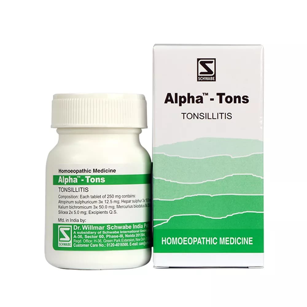 Dr Willmar Schwabe Alpha Tons(Tonsilitis) 20 g Main Image