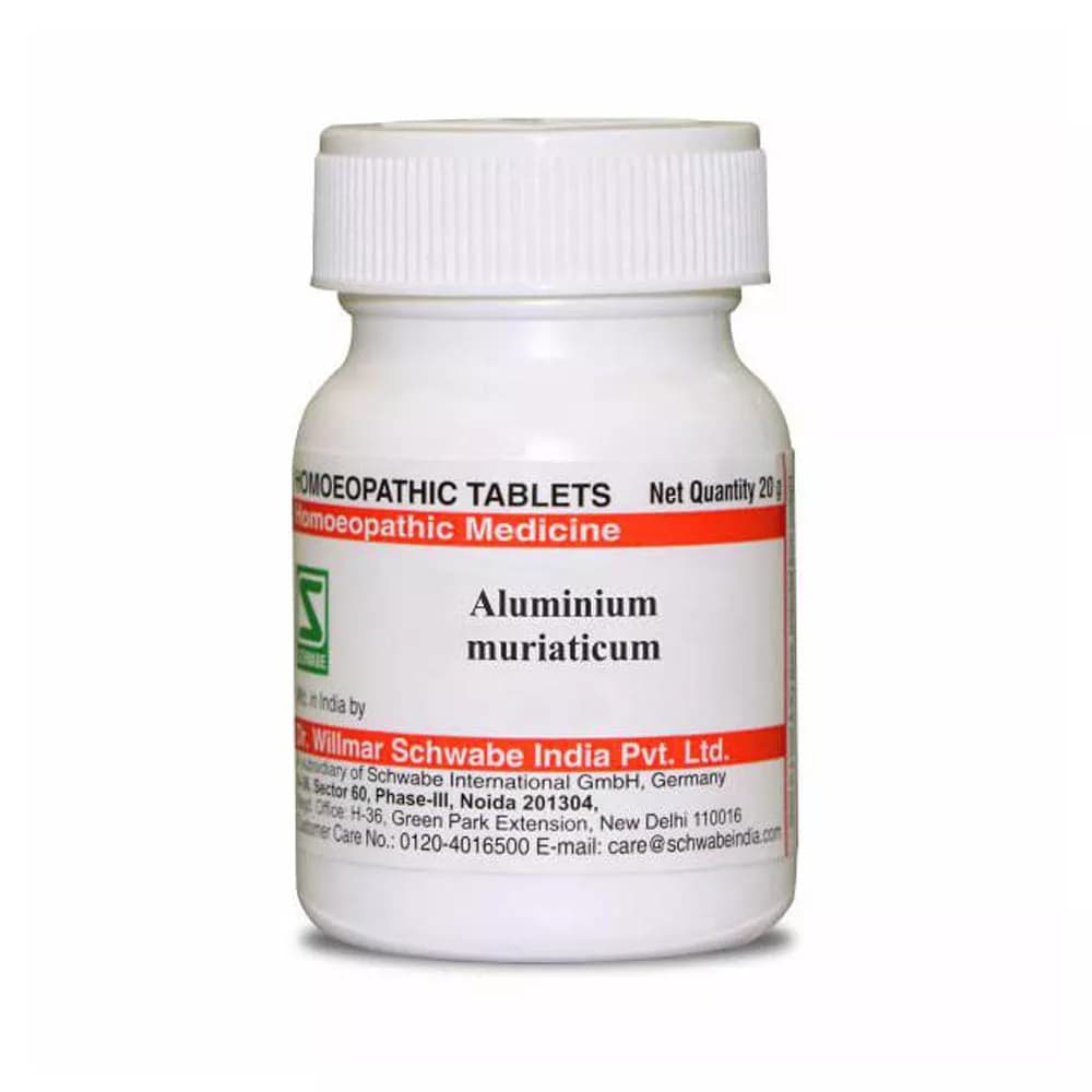Dr. Willmar Schwabe Aluminium Muriaticum Tablet 20 g 6X Main Image