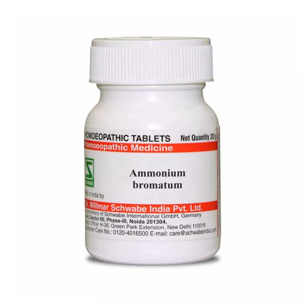 Dr. Willmar Schwabe Ammonium Bromatum Tablet 20 g 3X Main Image