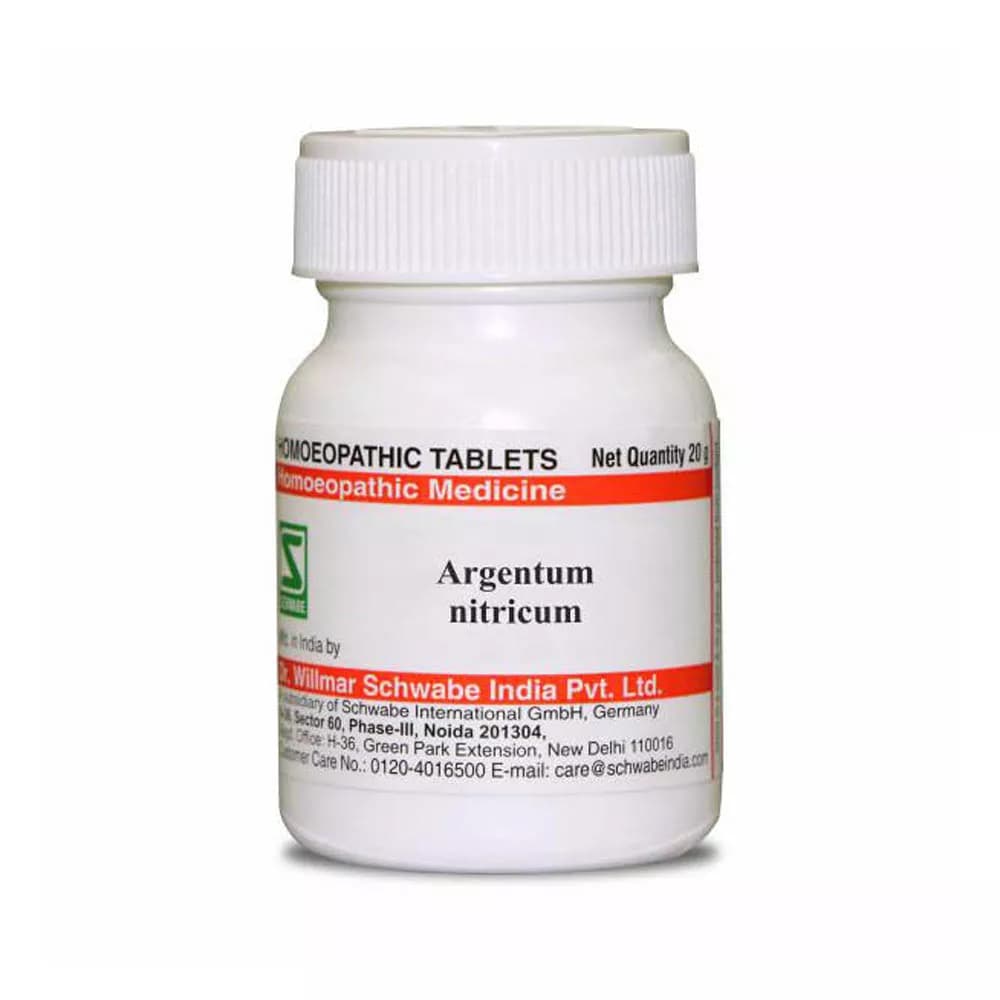 Dr. Willmar Schwabe Argentum Nitricum Tablet 20 g 6X Main Image