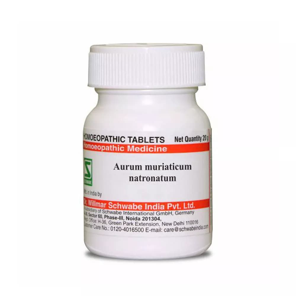 Dr. Willmar Schwabe Aurum Muriaticum Natronatum Tablet 20 g 6X Main Image