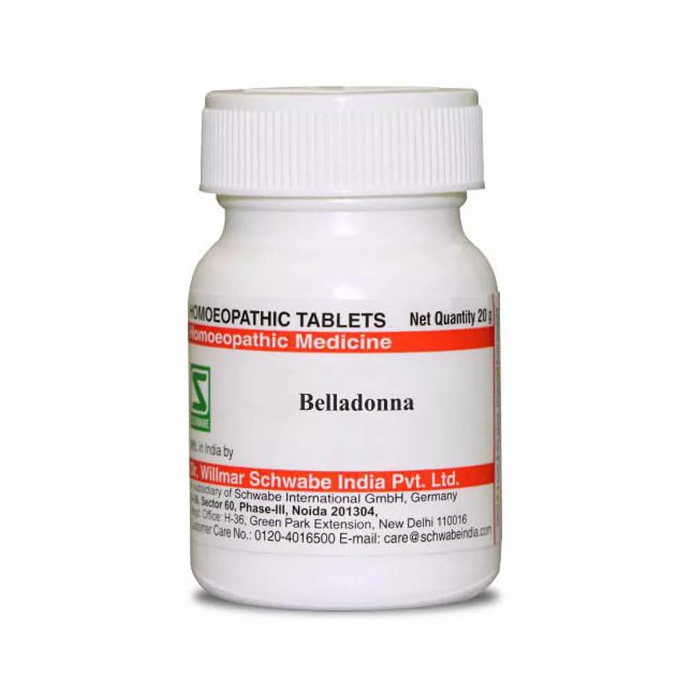 Dr. Willmar Schwabe Belladonna Tablet 20 g 6X Main Image