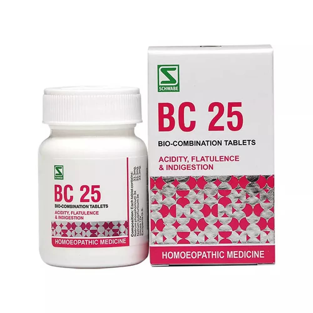 Dr. Willmar Schwabe Biocombination No. 25 Tablet 25 g Main Image
