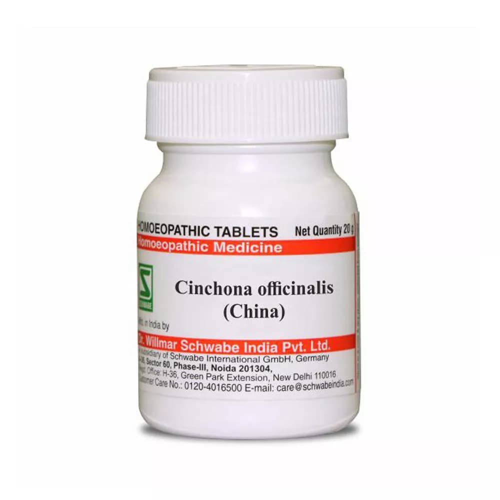Dr. Willmar Schwabe Cinchona Officinalis (China) Tablet 20 g 6X Main Image
