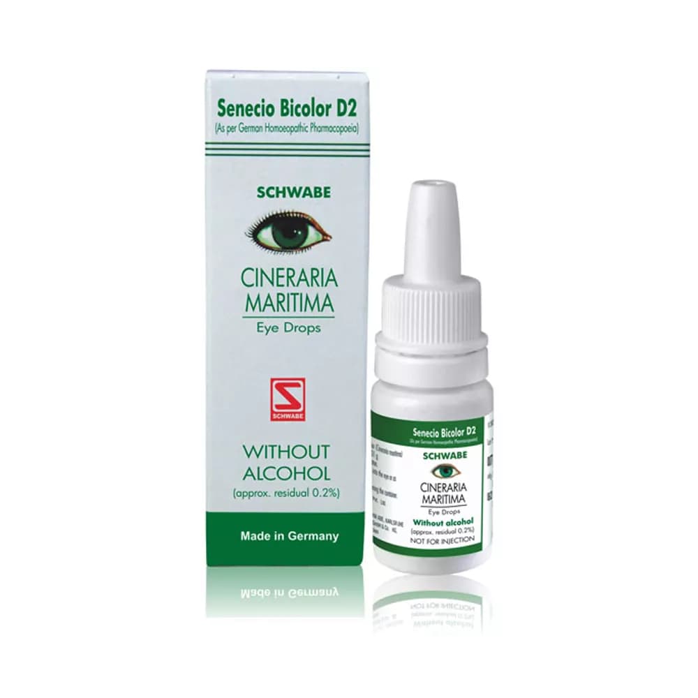 Dr Willmar Schwabe Cineraria Maritima Eye Drop 10 ml Main Image