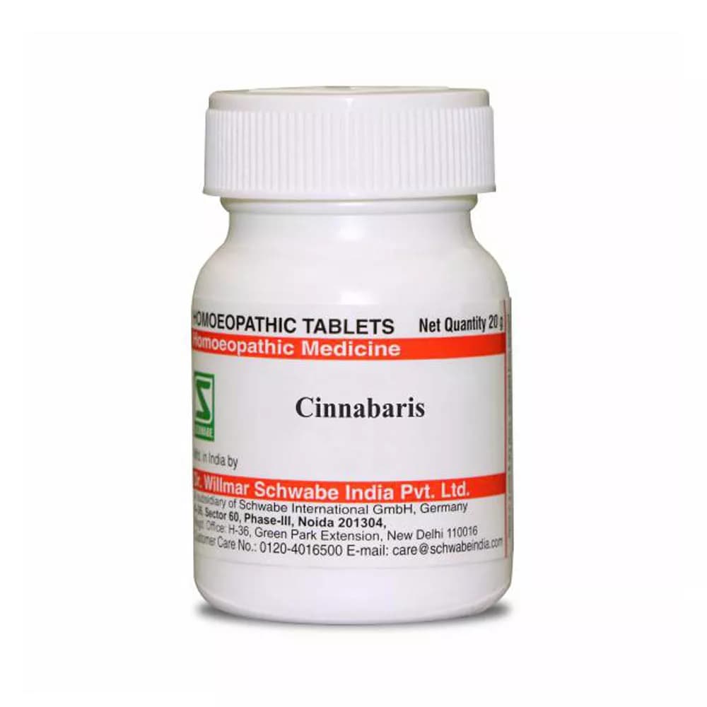 Dr. Willmar Schwabe Cinnabaris Tablet 20 g 6X Main Image