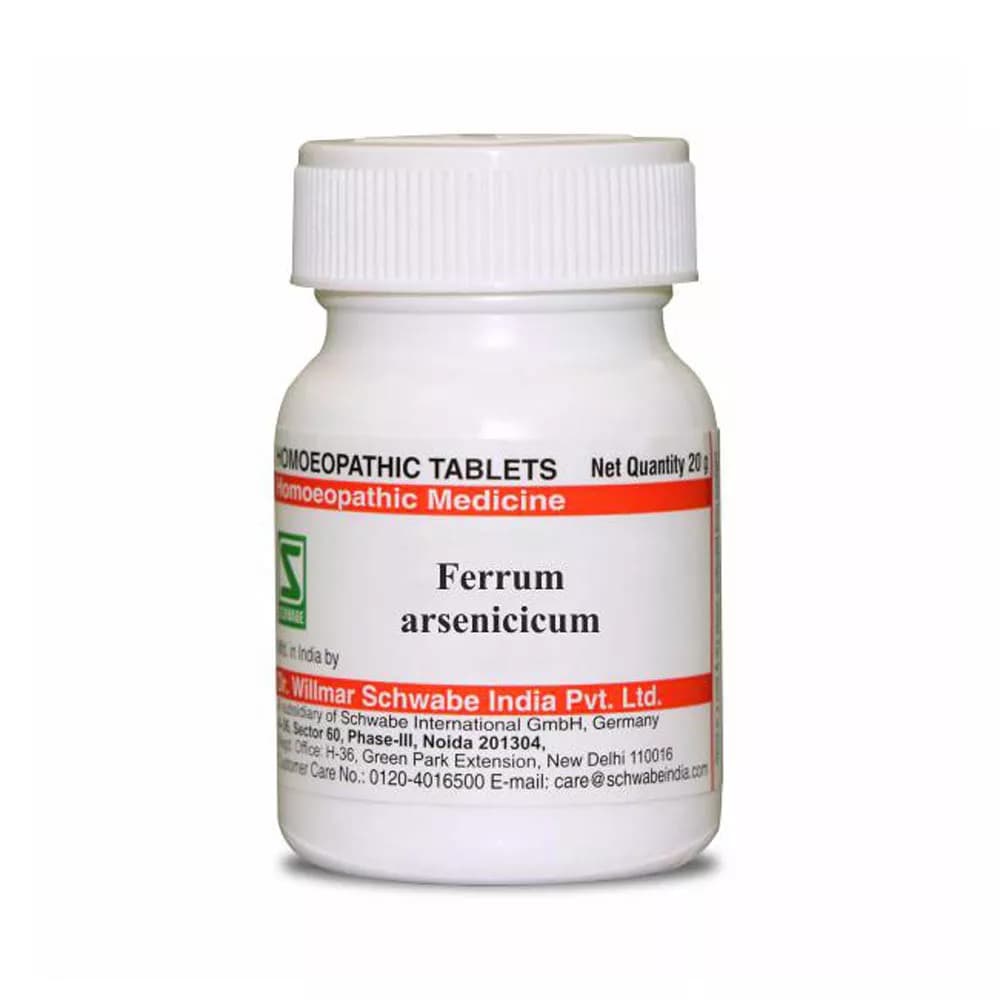 Dr. Willmar Schwabe Ferrum Arsenicicum Tablet 20 g 6X Main Image