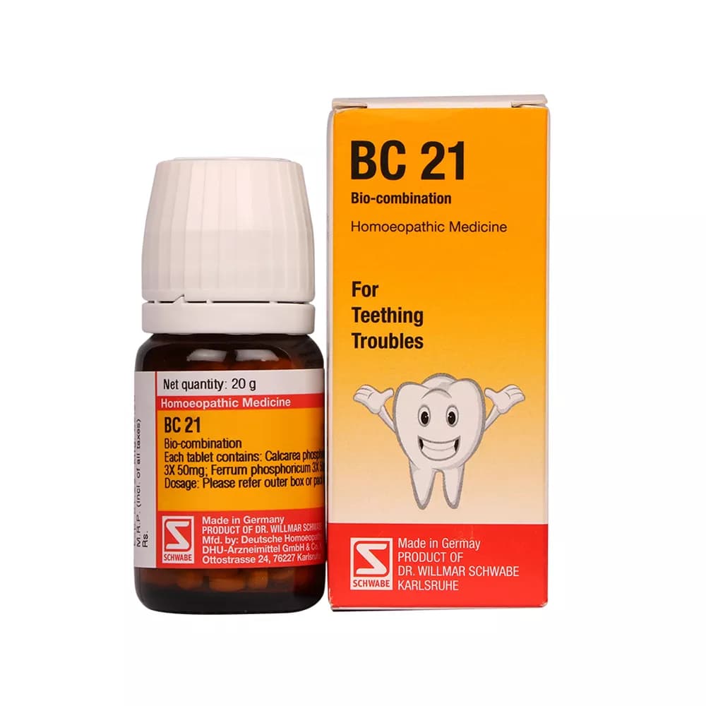 Dr Willmar Schwabe Germany BC 21 Biocombination Tablet 20 g Main Image