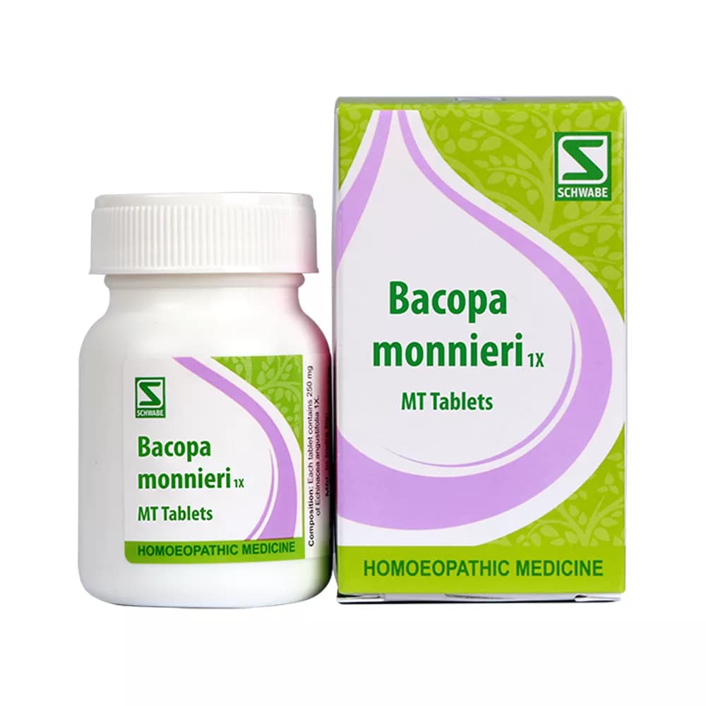 Dr Willmar Schwabe India Bacopa Monnieri Tablet 1X 20 g Main Image