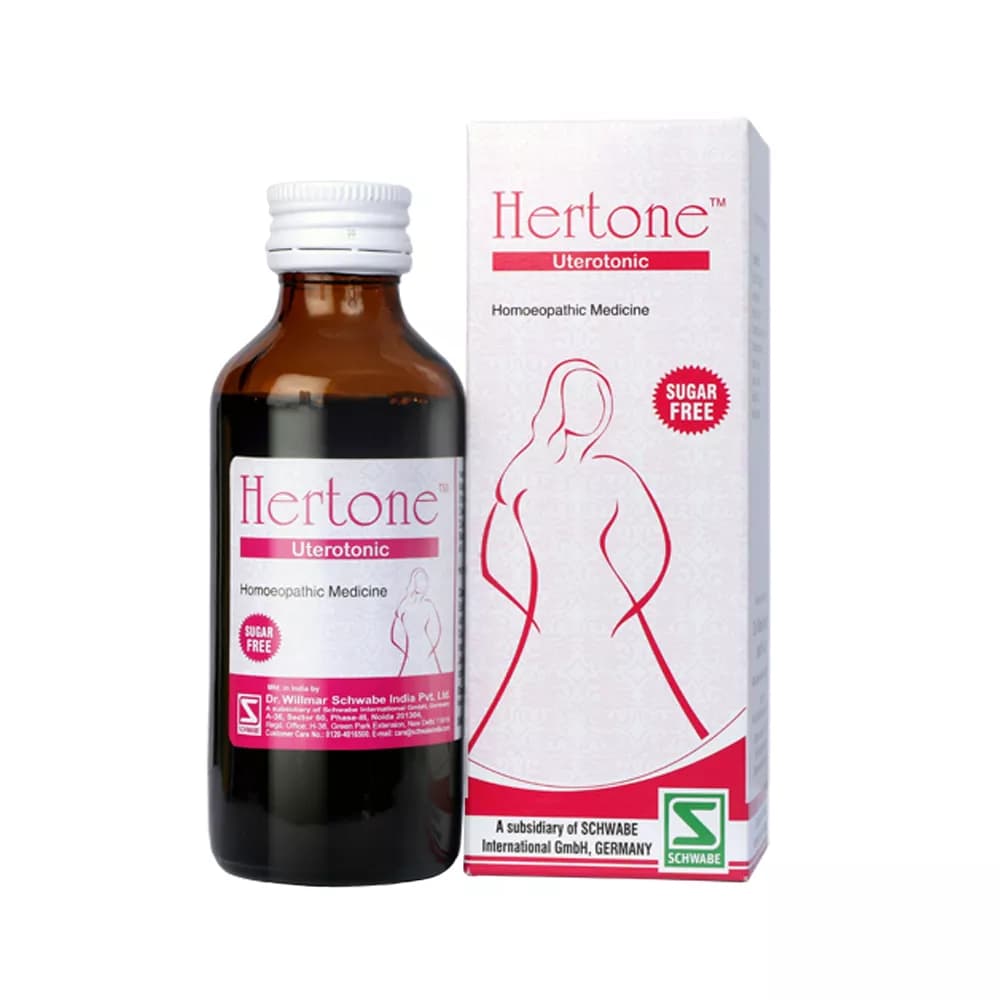 Dr. Willmar Schwabe India Hertone Syrup Sugar Free 100 ml Main Image