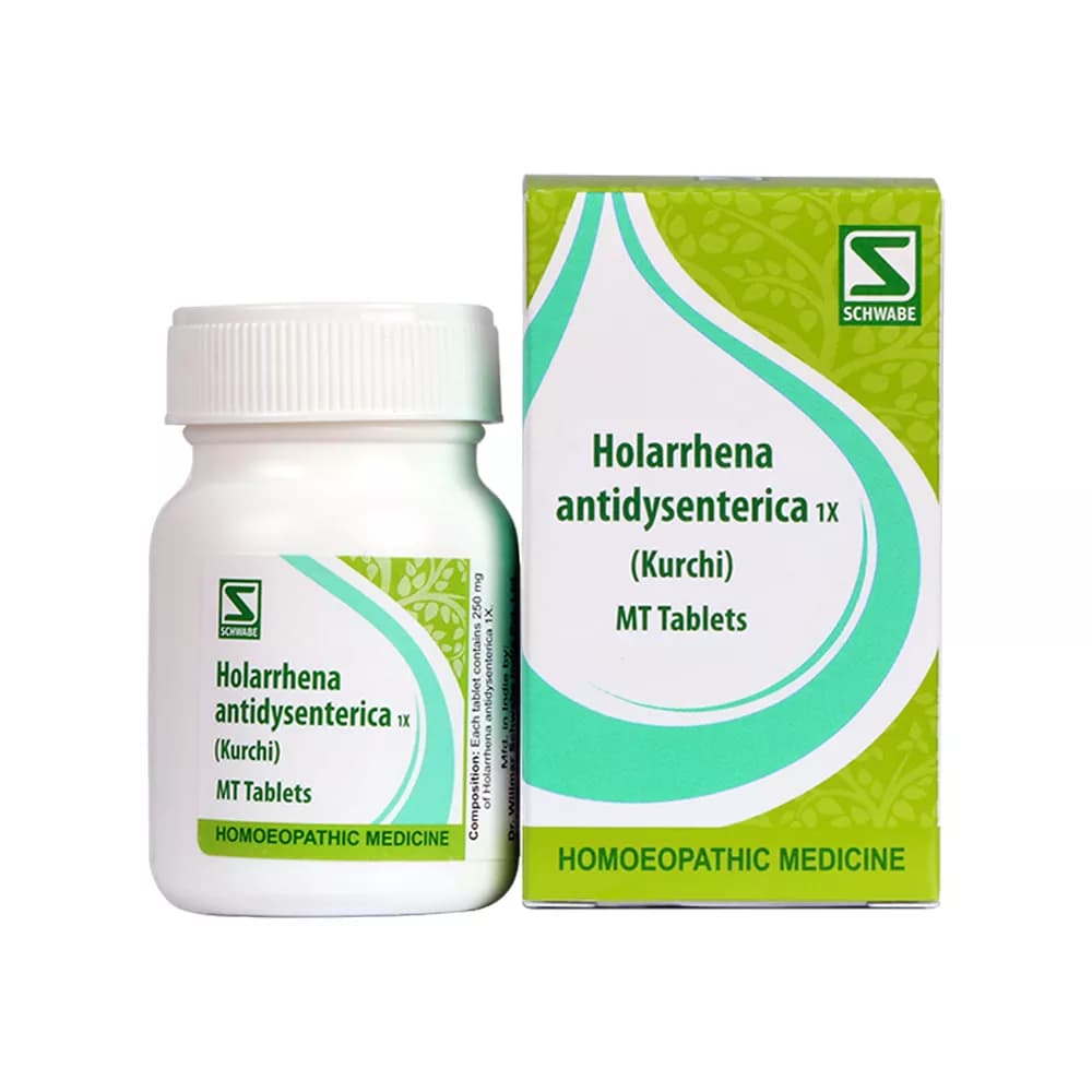 Dr Willmar Schwabe India Holarrhena Antidysenterica Tablet 1X 20 g Main Image