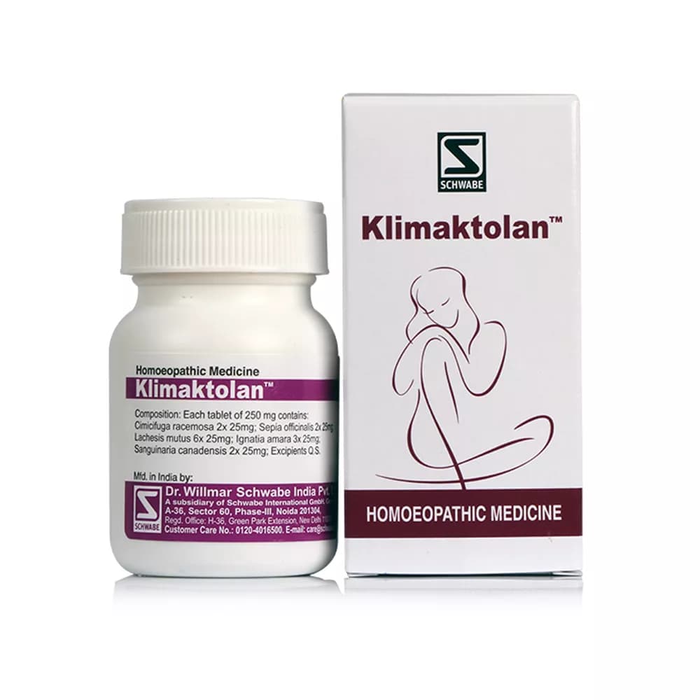 Dr. Willmar Schwabe India Klimaktolan Tablet 20 g Main Image