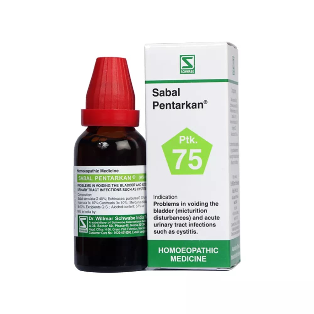 Dr Willmar Schwabe India Sabal Pentarkan 30 ml Main Image
