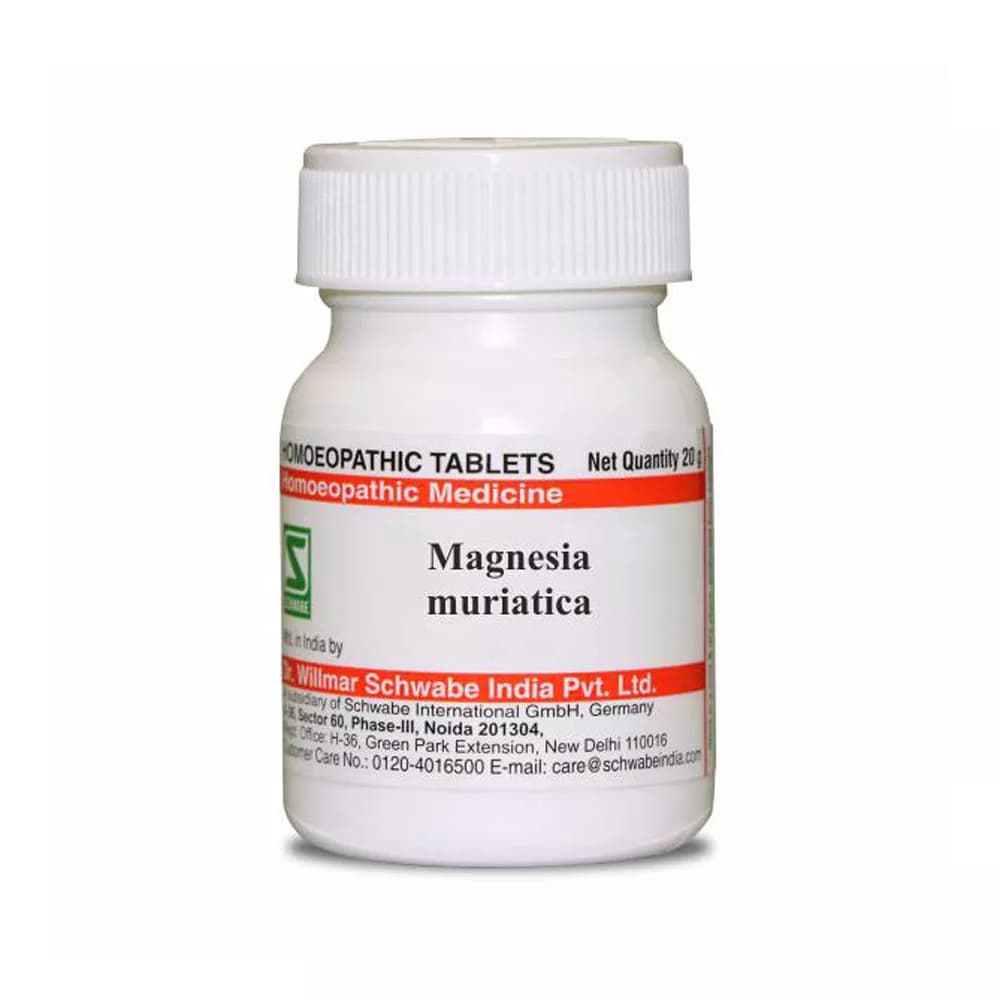Dr. Willmar Schwabe Magnesia Muriatica Tablet 20 g 6X Main Image