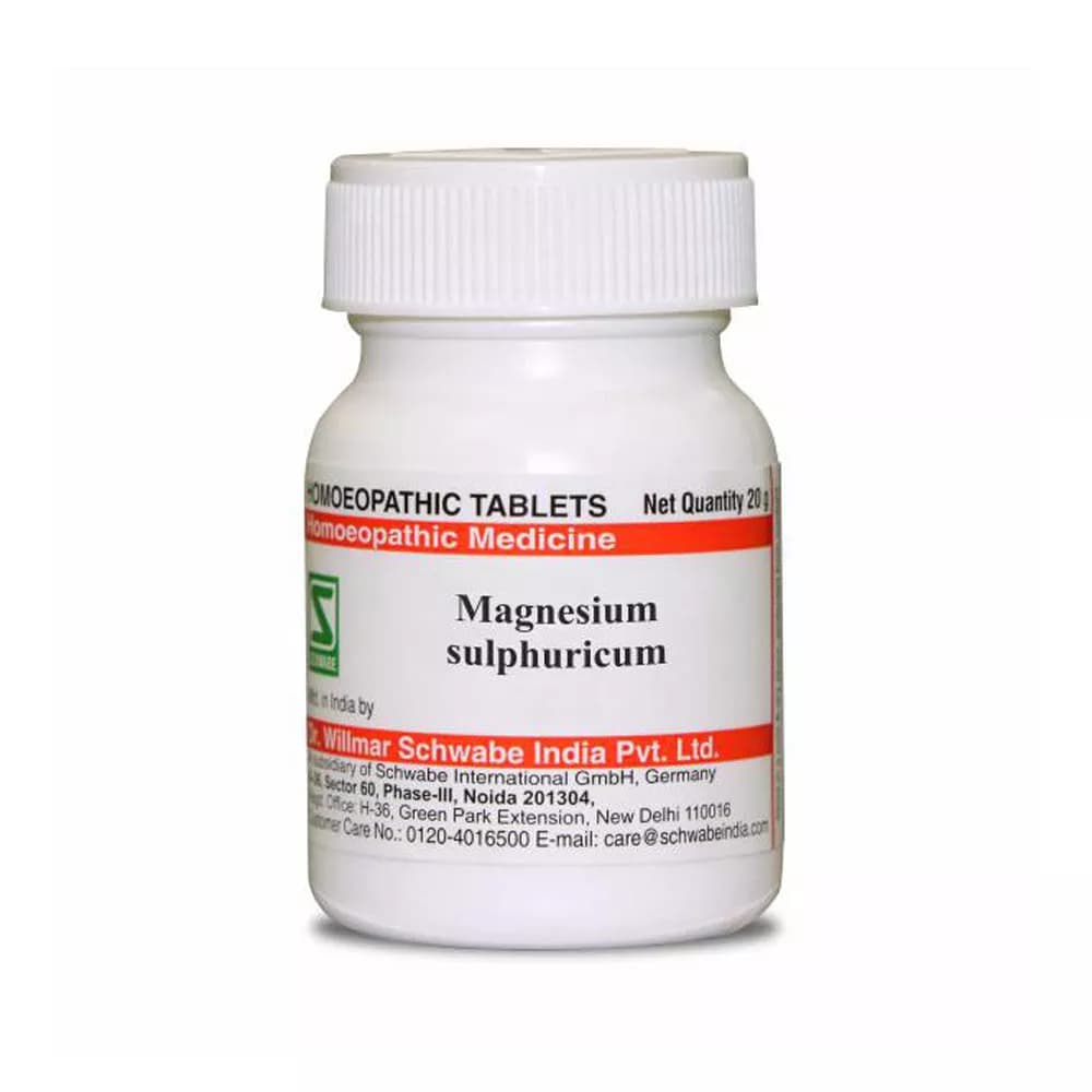 Dr. Willmar Schwabe Magnesium Sulphuricum Tablet 20 g 6X Main Image
