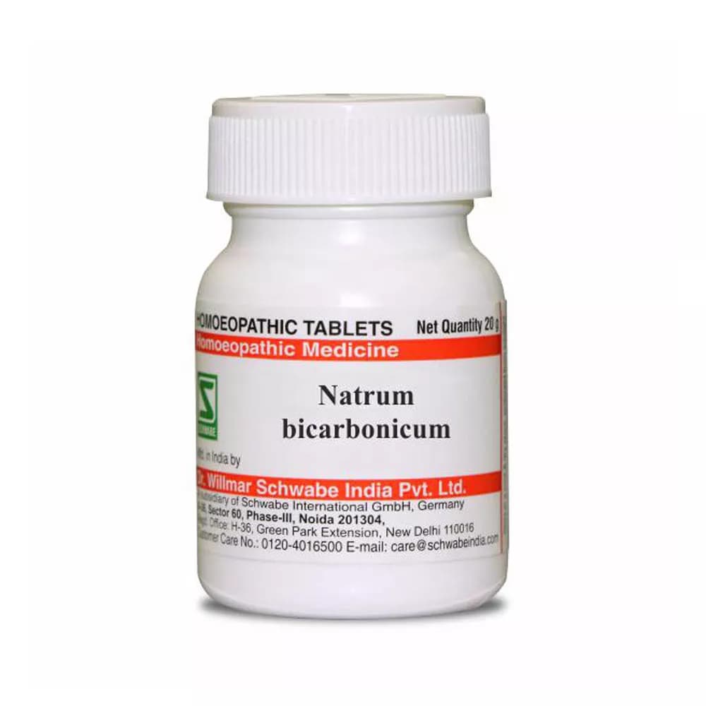 Dr. Willmar Schwabe Natrum Bicarbonicum Tablet 20 g 3X Main Image