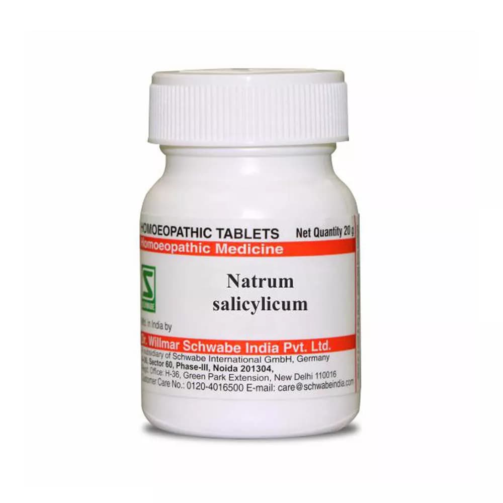 Dr. Willmar Schwabe Natrum Salicylicum Tablet 20 g 6X Main Image