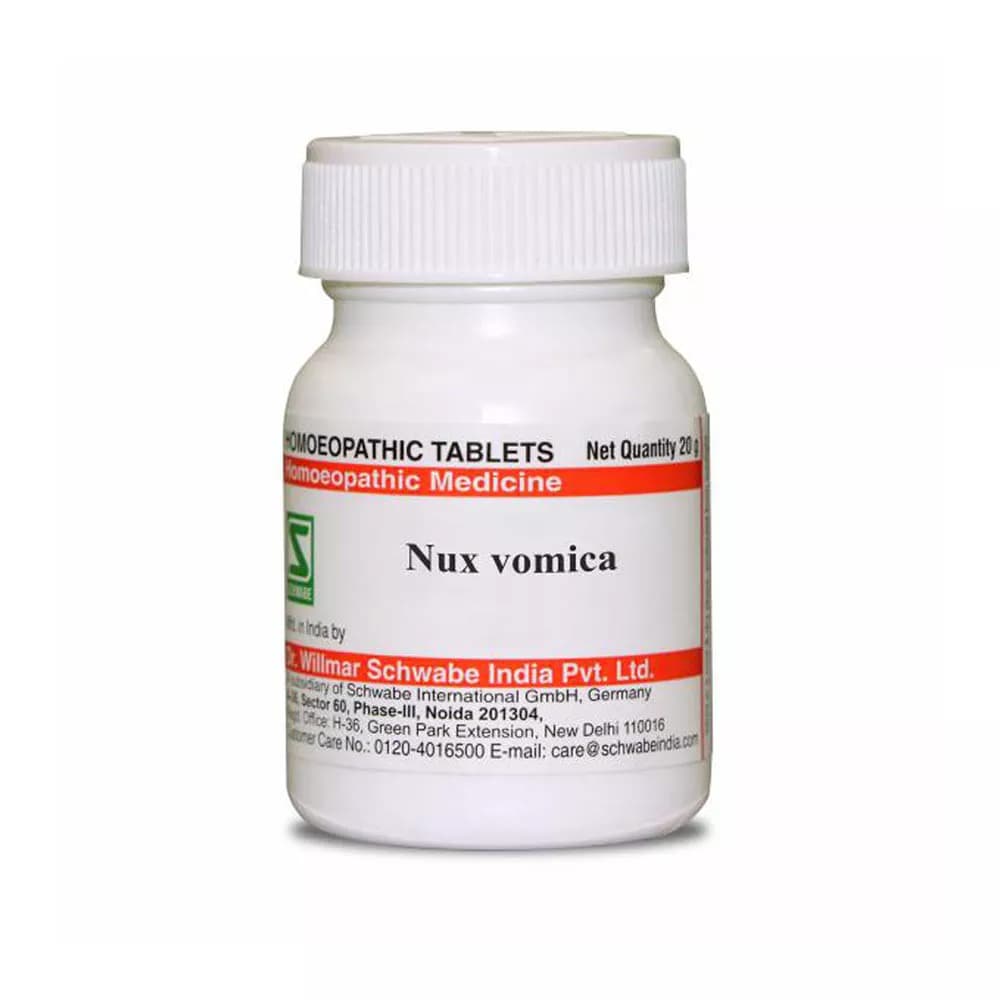 Dr. Willmar Schwabe Nux Vomica Tablet 20 g 6X Main Image