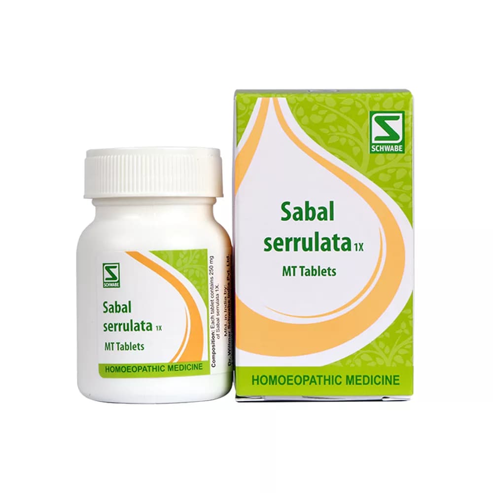Dr Willmar Schwabe Sabal serrulata 1x MT Tabs 20 g Main Image