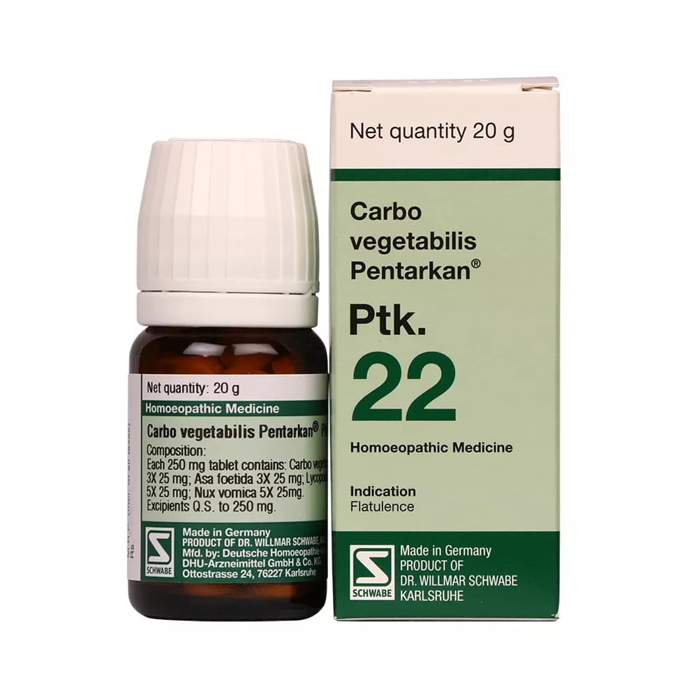 Dr.Willmar Schwabe Carbo Vegetabilis Pentarkan Ptk 20 g Main Image