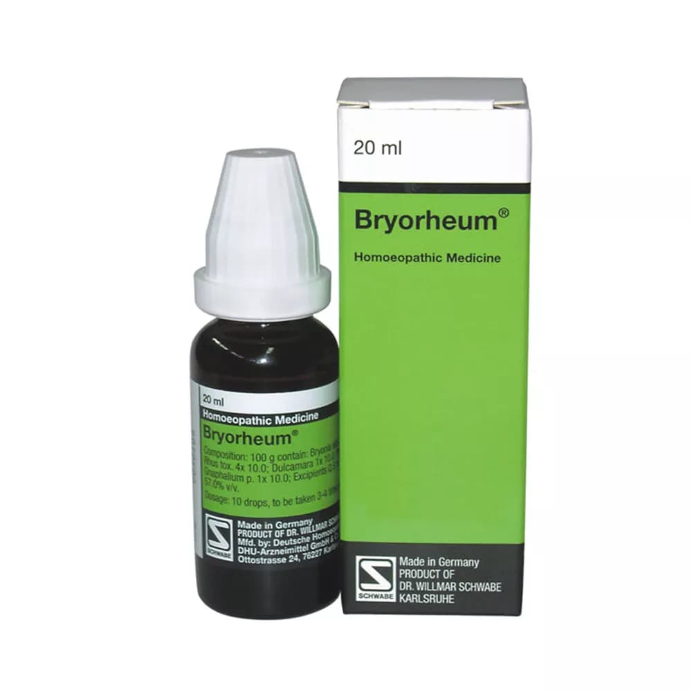 Dr.Willmar Schwabe Germany Bryorheum 20 ml Main Image