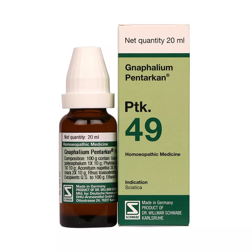 Dr.Willmar Schwabe Gnaphalium Pentarkan Ptk 20 ml Main Image