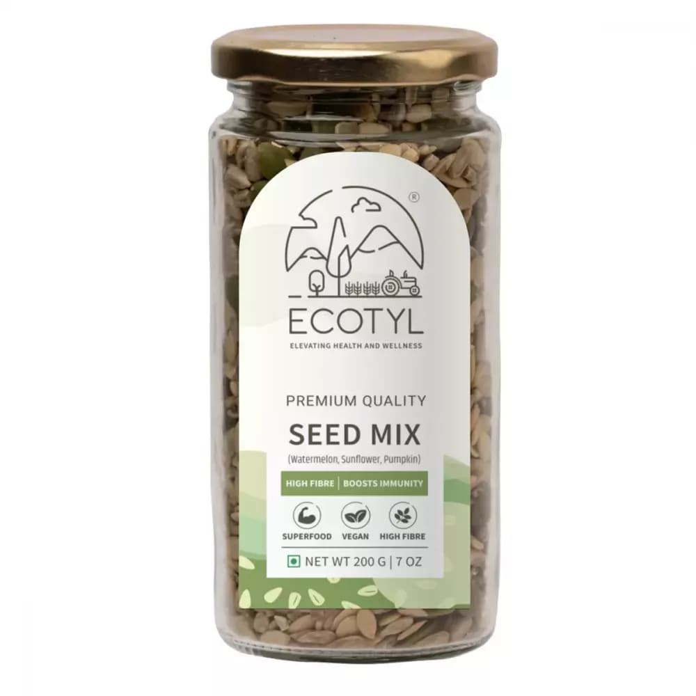 Ecotyl Seed Mix (Sunflower Pumpkin And Watermelon Seeds) 200 g Main Image