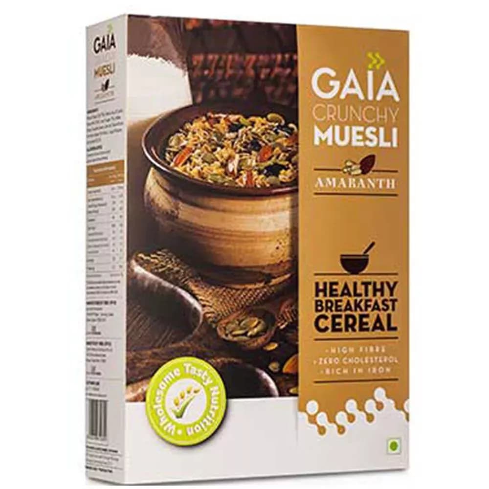 Gaia Crunchy Muesli Amaranth 400 g Main Image