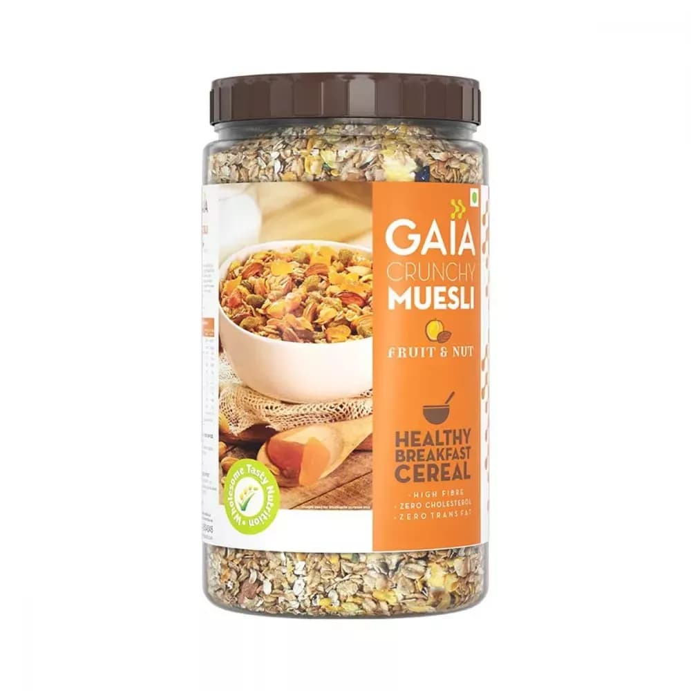 Gaia Crunchy Muesli Fruit & Nut 1 kg Main Image