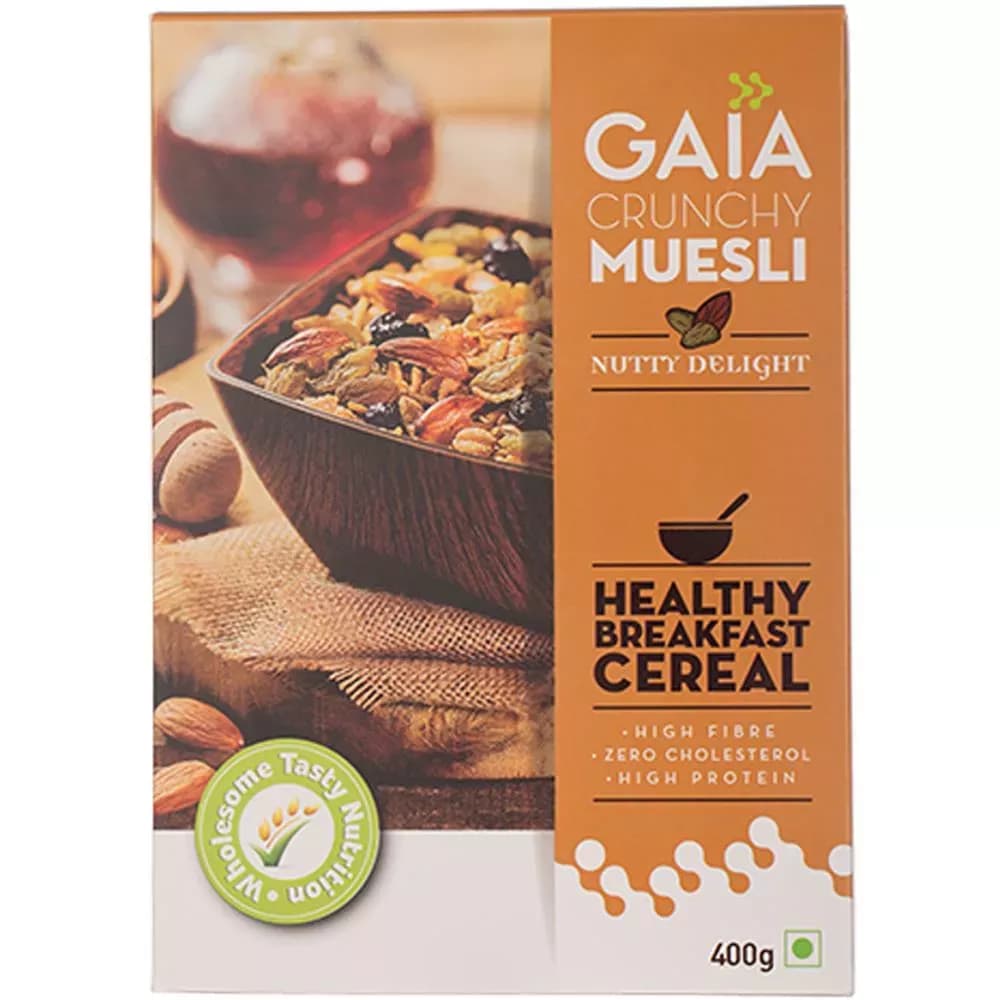 Gaia Crunchy Muesli Nutty Delight 400 g Main Image
