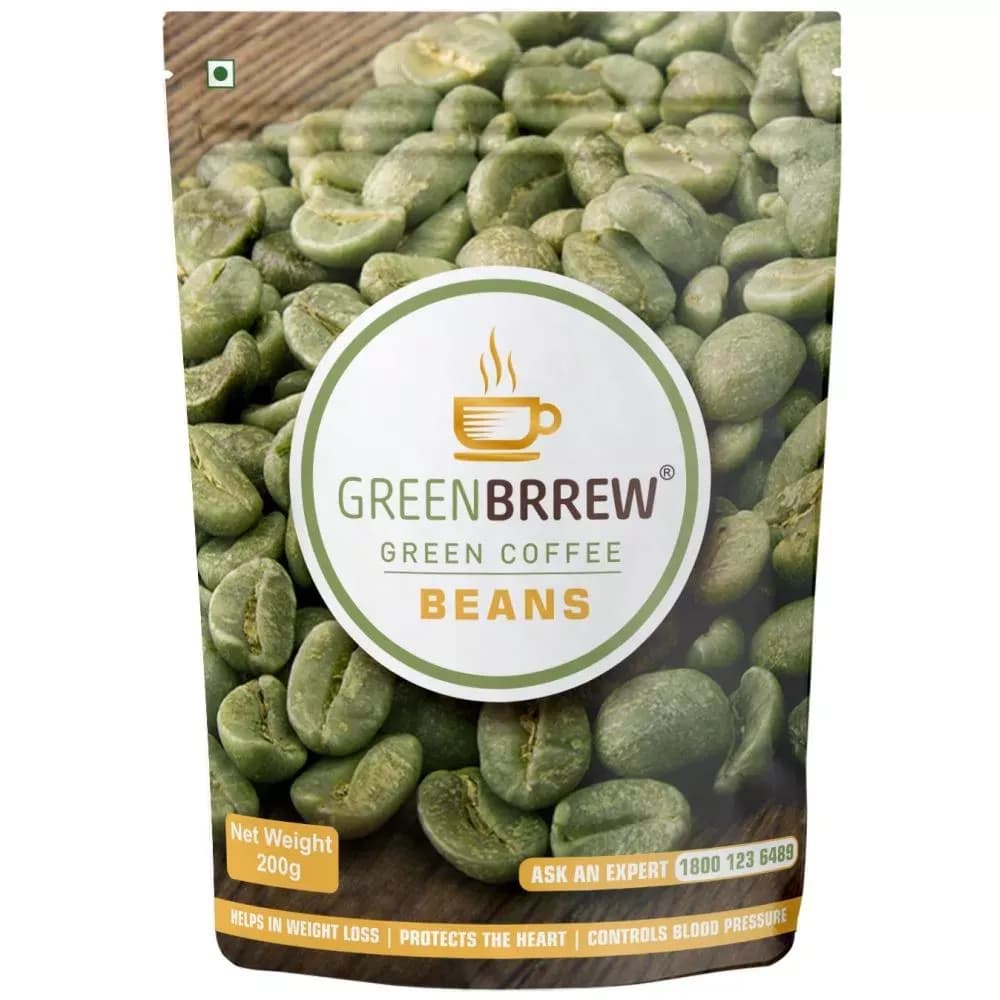Greenbrrew Green Coffee Beans, 100 g Main Image
