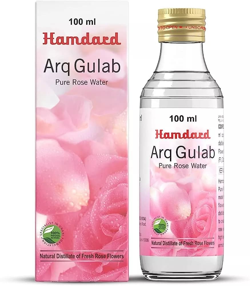 Hamdard Arq Gulab Pure Rose Water 100 ml Main Image