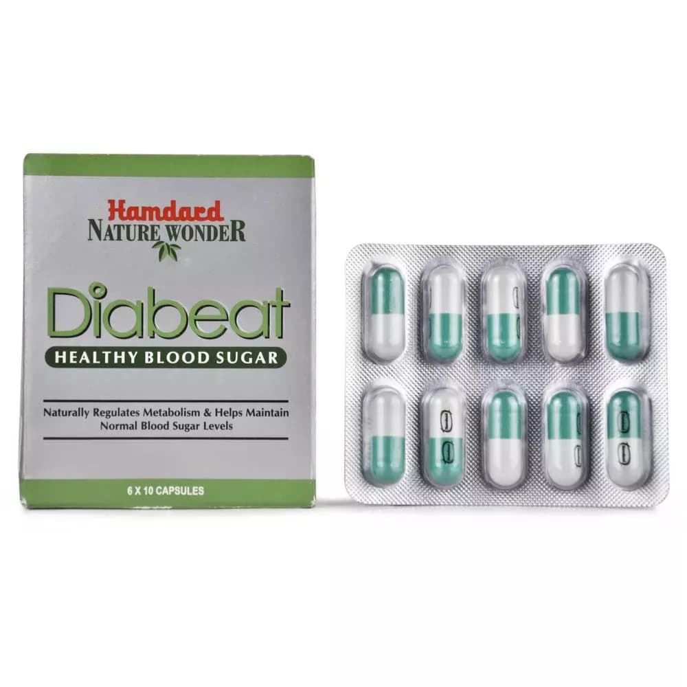Hamdard Diabeat Capsule — 60 Capsules