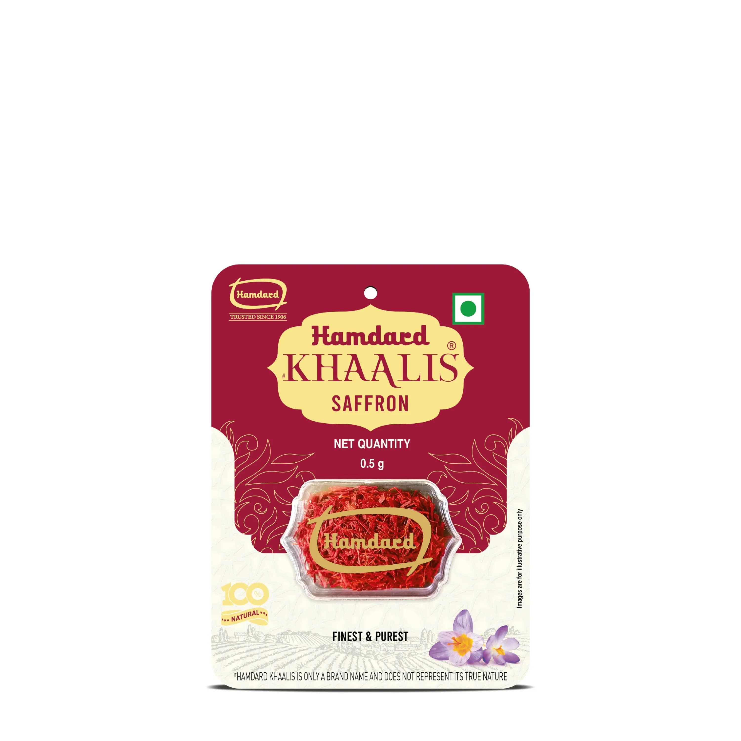 Hamdard Finest Purest Saffron 0 5 G ShopIndianProductsa