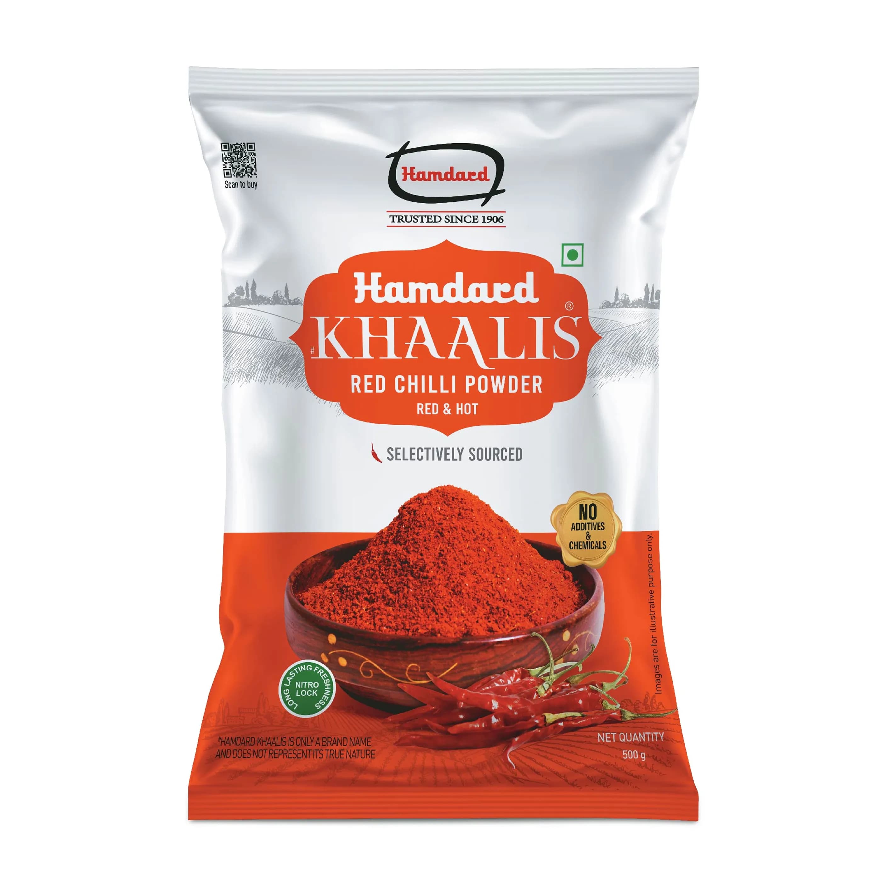 Hamdard Khaalis Red Chilli Laal Mirch Powder 500 G ShopIndianProductsa