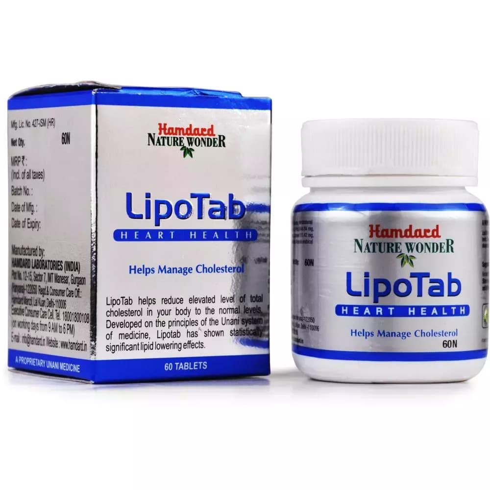 Hamdard Lipotab 60 Tablets Main Image