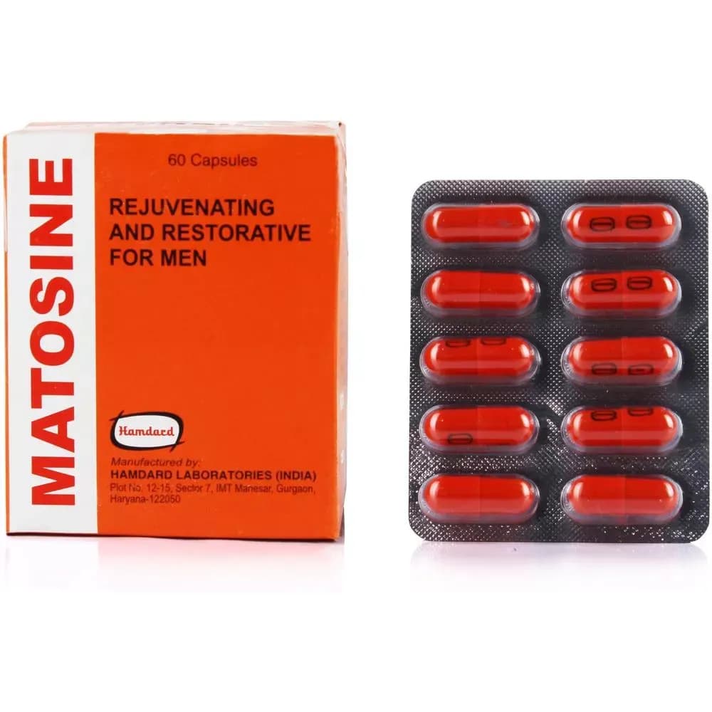 Hamdard matosine capsule 60 capsules shopindianproductsa