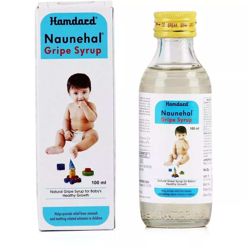 Hamdard Naunehal Gripe Syrup 100 ml Main Image
