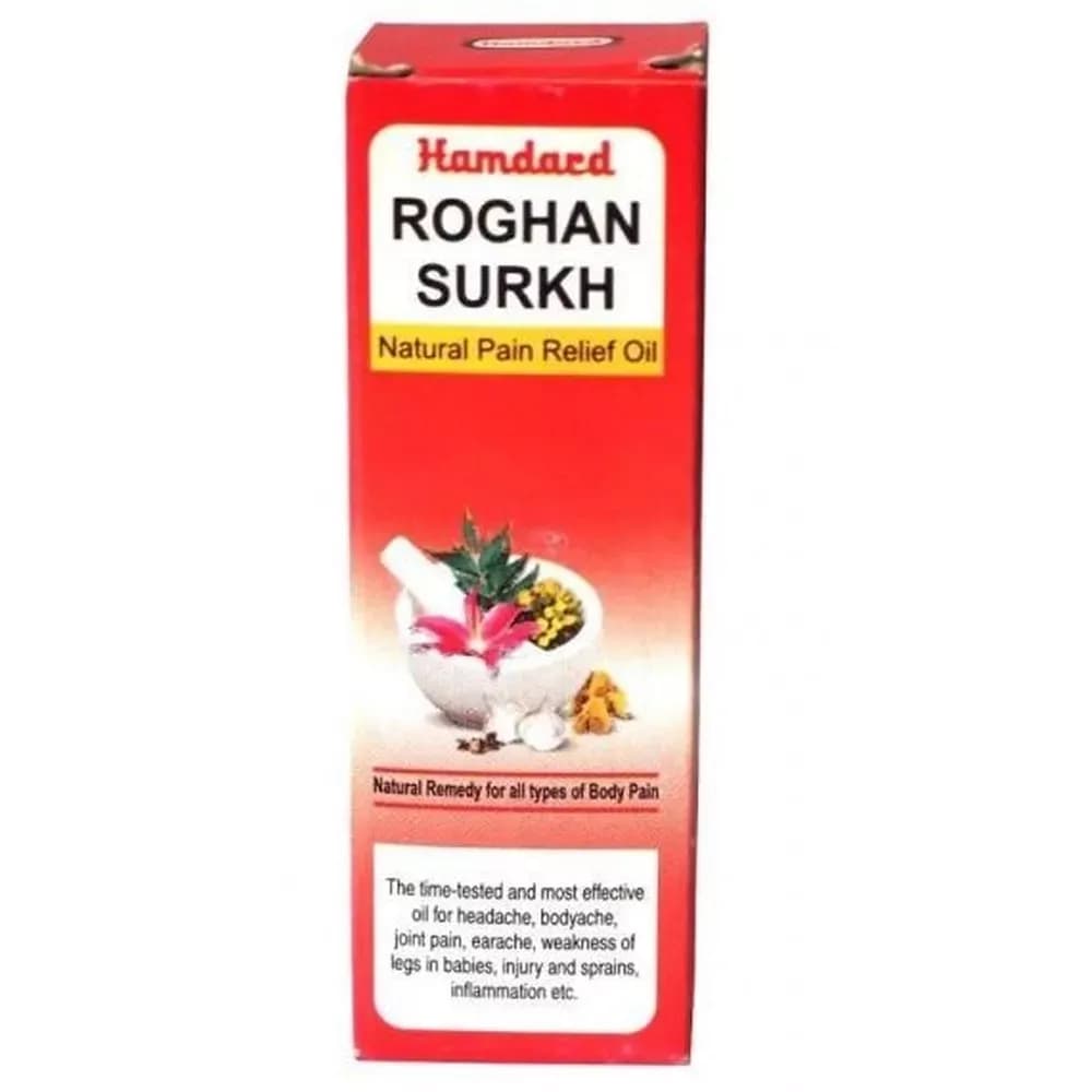 Hamdard rogan surkh 25 ml shopindianproductsa